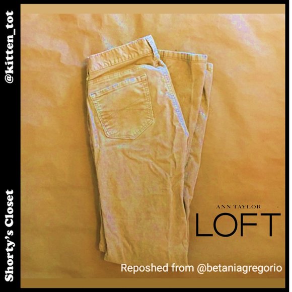 DONATED - 🚫EUC! Tan LOFT cords🚫 - Picture 1 of 2